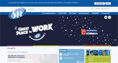 Desktop Screenshot of groupe-sii.com